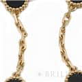 Van Cleef & Arpels ヴァン クリーフ&アーペル ヴィンテージ アルハンブラ ブレスレット 5モチーフ イエローゴールド オニキス VCARA41300 11