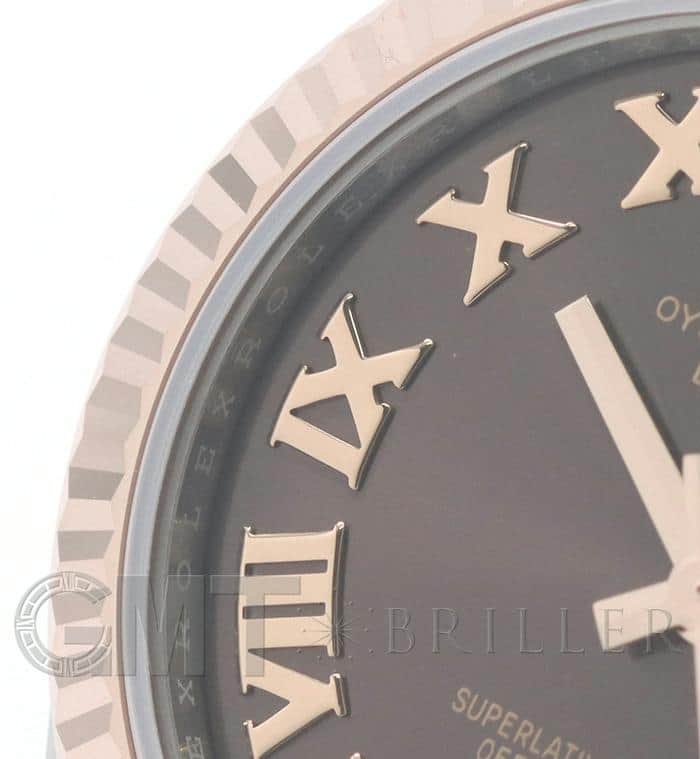 ROLEX ロレックス デイトジャスト 31 278271 チョコレート ローマ VIダイヤ ジュビリーブレス 18