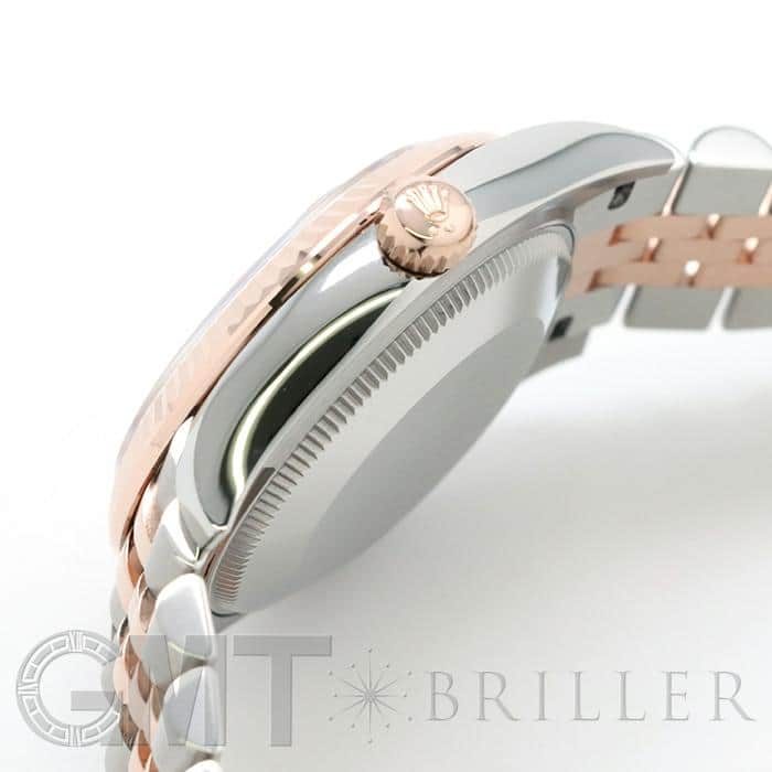 ROLEX ロレックス デイトジャスト 31 278271 チョコレート ローマ VIダイヤ ジュビリーブレス 25