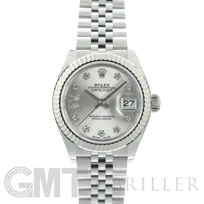 ROLEX ロレックス デイトジャスト 28 279174G シルバー スター Ⅸダイヤ ジュビリーブレス メイン
