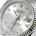ROLEX ロレックス デイトジャスト 28 279174G シルバー スター Ⅸダイヤ ジュビリーブレス 10