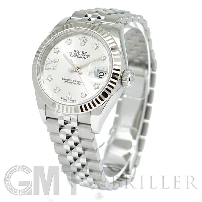 ROLEX ロレックス デイトジャスト 28 279174G シルバー スター Ⅸダイヤ ジュビリーブレス 1