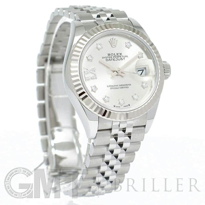 ROLEX ロレックス デイトジャスト 28 279174G シルバー スター Ⅸダイヤ ジュビリーブレス 20