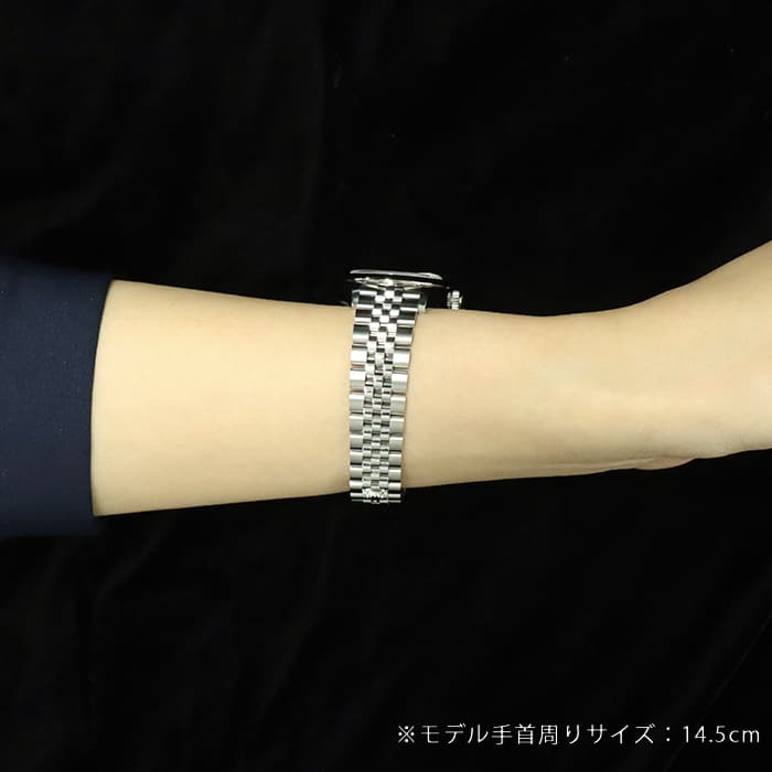 ROLEX ロレックス デイトジャスト 28 279174G シルバー スター Ⅸダイヤ ジュビリーブレス 26