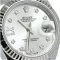 ROLEX ロレックス デイトジャスト 28 279174G シルバー スター Ⅸダイヤ ジュビリーブレス 5