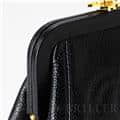 CHANEL シャネル その他 がま口ポーチ キャビアスキン ブラック 26
