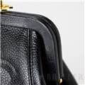 CHANEL シャネル その他 がま口ポーチ キャビアスキン ブラック 27