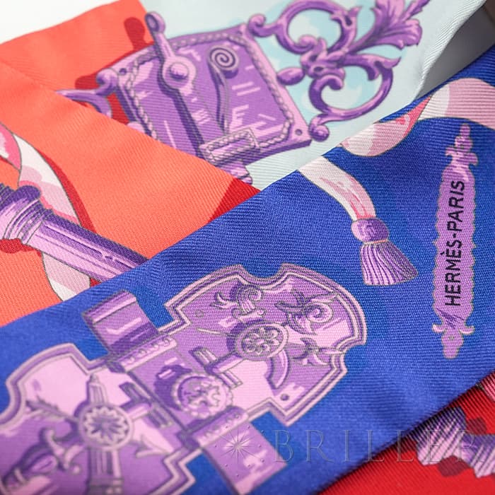 HERMES エルメス ツイリー シルク Ferronnerie 鉄細工 20