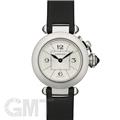 CARTIER カルティエ ミスパシャ ミスパシャ シルバー SS/トワルストラップ W3140025  【保証書日付2年以内限定】