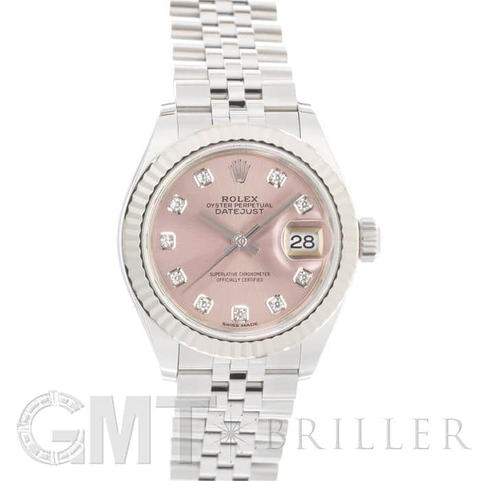 中古)ROLEX ロレックス デイトジャスト 28 279174G ピンク 10P