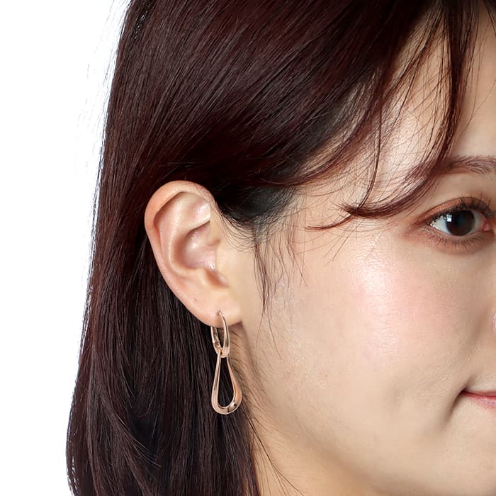 POMELLATO ポメラート ファンティーナ イヤリング ピアス ピンクゴールド POC1020_O7000_00000 14