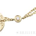 CARTIER カルティエ ラブ ブレスレット チェーン ダイヤモンド 2石 イエローゴールド CRB6038300 10