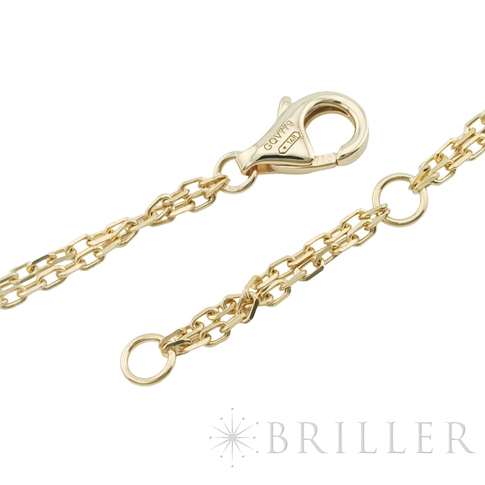 CARTIER カルティエ ラブ ブレスレット チェーン ダイヤモンド 2石 イエローゴールド CRB6038300 11