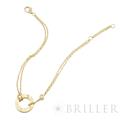 CARTIER カルティエ ラブ ブレスレット チェーン ダイヤモンド 2石 イエローゴールド CRB6038300 12