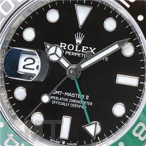 ROLEX ロレックス GMTマスター II 126720VTNR グリーン/ブラック オイスターブレスレット