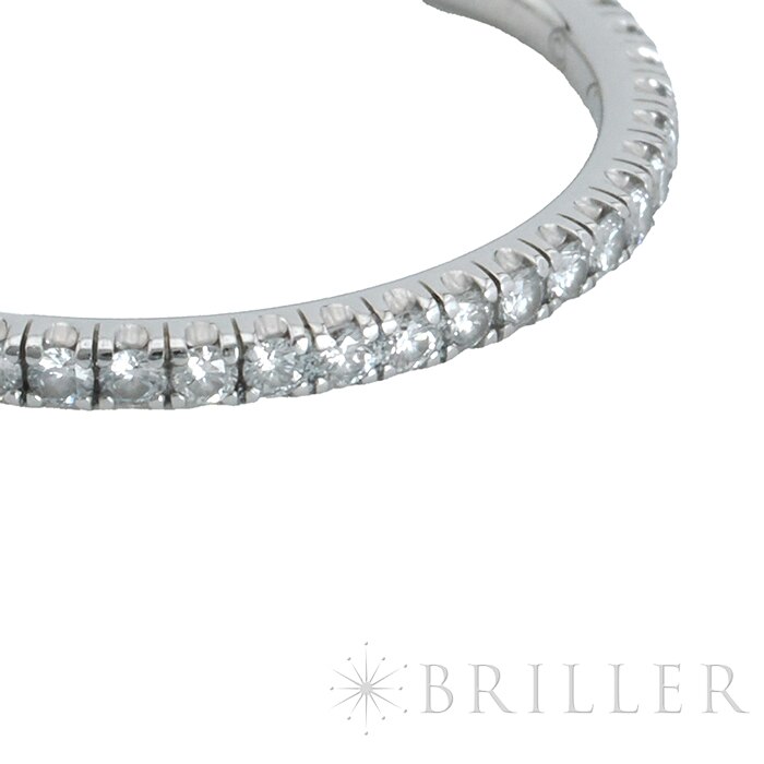 CARTIER カルティエ エタンセル ドゥ カルティエ リング 9号 1.5mm パヴェセッティング ダイヤモンド ホワイトゴールド B4210400 11