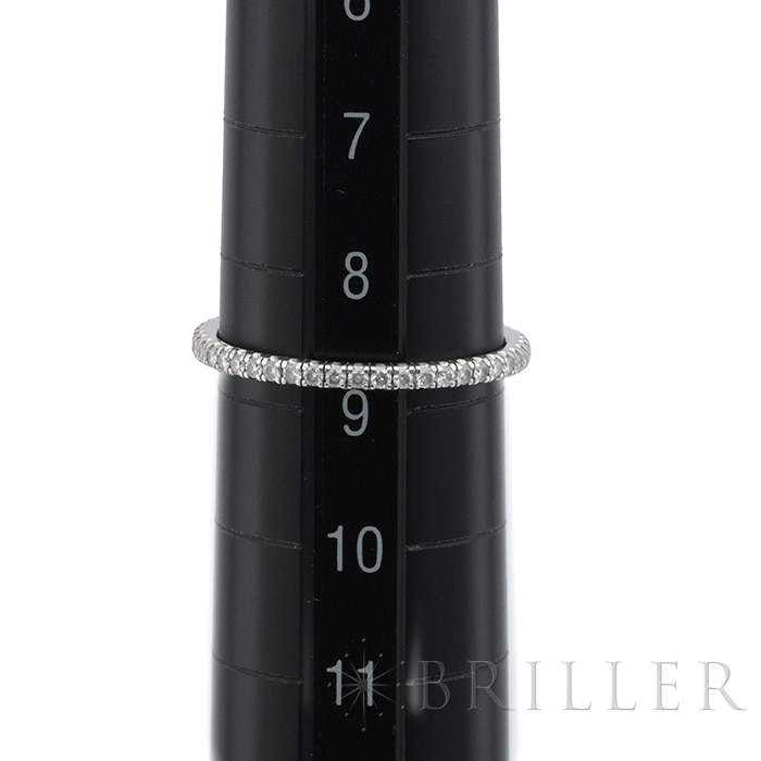 CARTIER カルティエ エタンセル ドゥ カルティエ リング 9号 1.5mm パヴェセッティング ダイヤモンド ホワイトゴールド B4210400 12