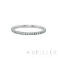CARTIER カルティエ エタンセル ドゥ カルティエ リング 9号 1.5mm パヴェセッティング ダイヤモンド ホワイトゴールド B4210400 1