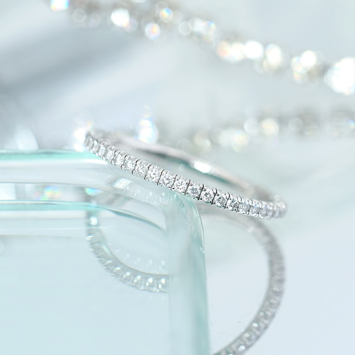 CARTIER カルティエ エタンセル ドゥ カルティエ リング 9号 1.5mm パヴェセッティング ダイヤモンド ホワイトゴールド B4210400 2