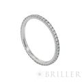 CARTIER カルティエ エタンセル ドゥ カルティエ リング 9号 1.5mm パヴェセッティング ダイヤモンド ホワイトゴールド B4210400 4