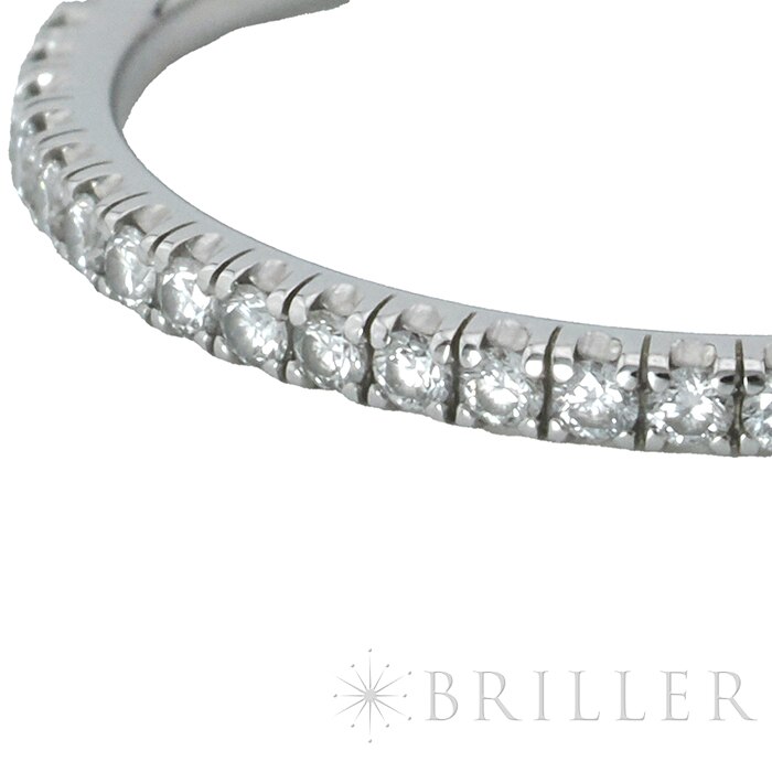 CARTIER カルティエ エタンセル ドゥ カルティエ リング 9号 1.5mm パヴェセッティング ダイヤモンド ホワイトゴールド B4210400 5