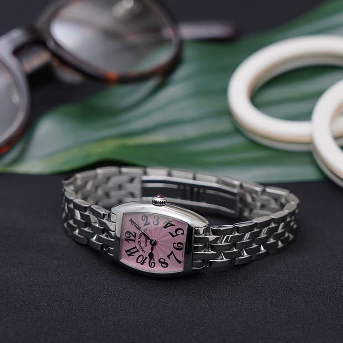 FRANCK MULLER フランク・ミュラー トノーカーべックス インターミディエ 2252QZO ピンク 2
