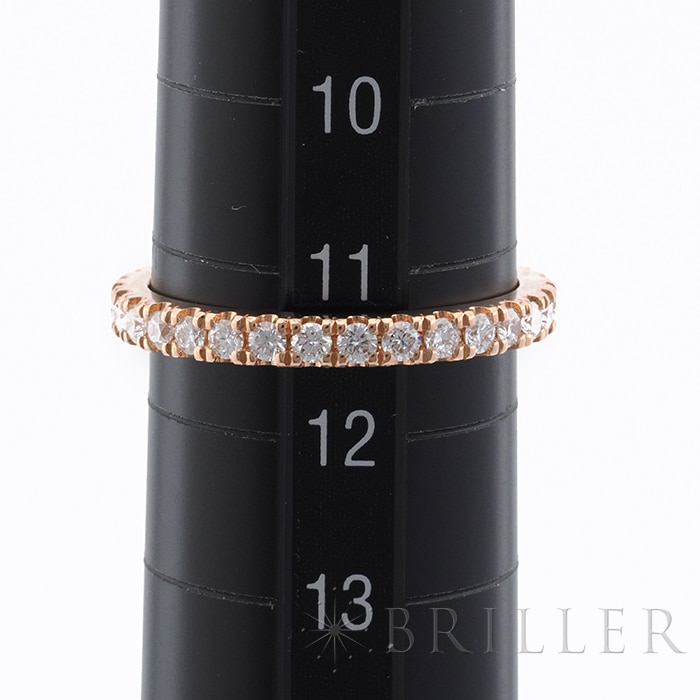 Van Cleef & Arpels ヴァン クリーフ&アーペル フェリシテ エタニティ リング 2.1mm ローズゴールド ダイヤモンド 12号 VCARP7RH00 12