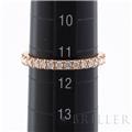 Van Cleef & Arpels ヴァン クリーフ&アーペル フェリシテ エタニティ リング 2.1mm ローズゴールド ダイヤモンド 12号 VCARP7RH00 12