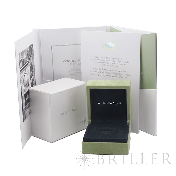 Van Cleef & Arpels ヴァン クリーフ&アーペル フェリシテ エタニティ リング 2.1mm ローズゴールド ダイヤモンド 12号 VCARP7RH00 6