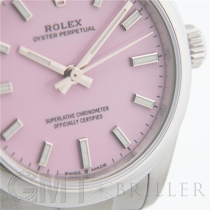 ROLEX ロレックス オイスターパーペチュアル 31 277200 キャンディピンク 9