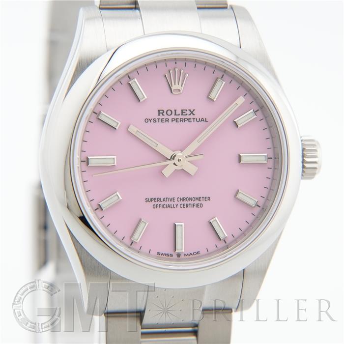 ROLEX ロレックス オイスターパーペチュアル 31 277200 キャンディピンク 7