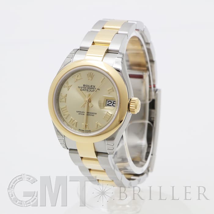 ROLEX ロレックス デイトジャスト 28 279163 シャンパンローマ オイスターブレス 1