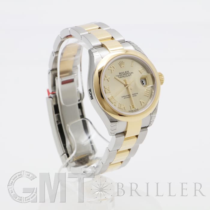 ROLEX ロレックス デイトジャスト 28 279163 シャンパンローマ オイスターブレス 3