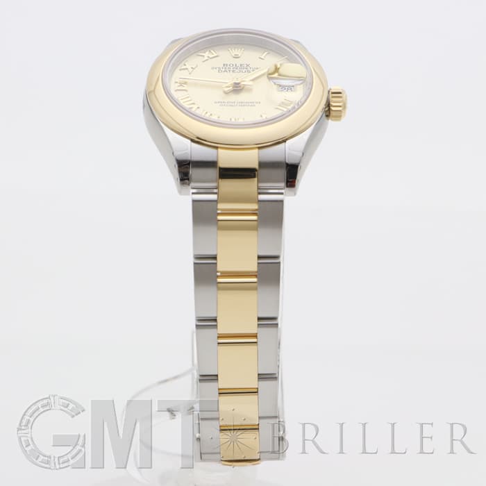 ROLEX ロレックス デイトジャスト 28 279163 シャンパンローマ オイスターブレス 5