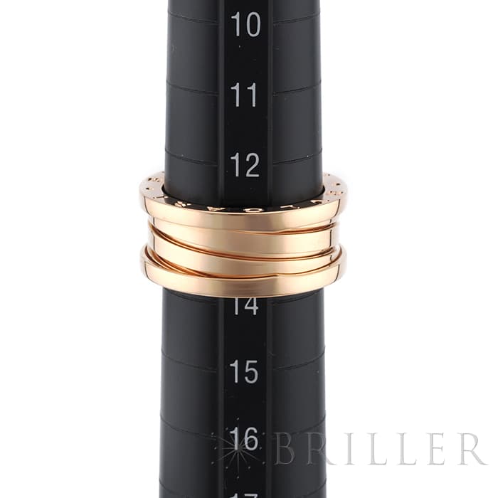 BVLGARI ブルガリ ビーゼロ1 ピンクゴールド 335935 14号 12