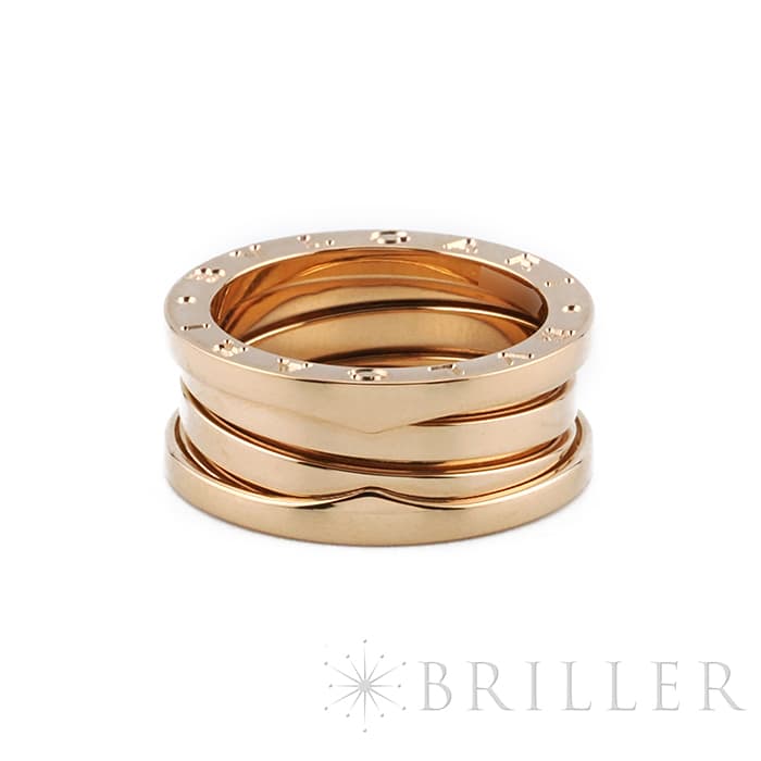 BVLGARI ブルガリ ビーゼロ1 ピンクゴールド 335935 14号 1