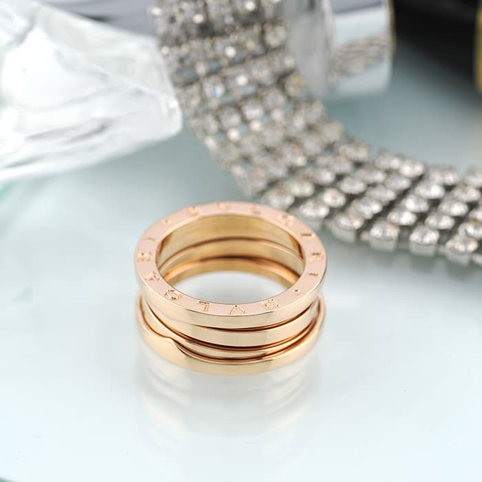 BVLGARI ブルガリ ビーゼロ1 ピンクゴールド 335935 14号 2