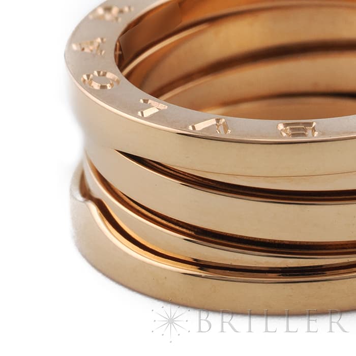 BVLGARI ブルガリ ビーゼロ1 ピンクゴールド 335935 14号 6