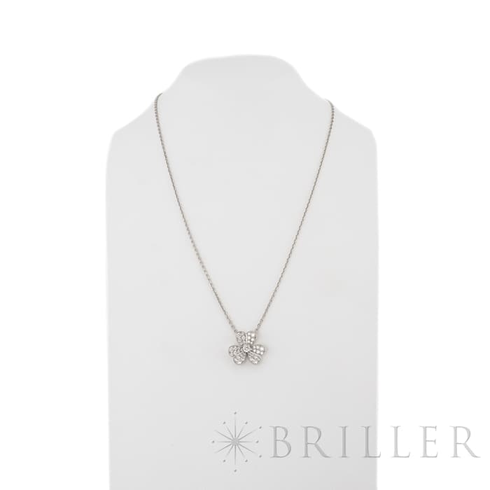 Van Cleef & Arpels ヴァン クリーフ&アーペル フリヴォル ペンダント ネックレス スモールモデル ホワイトゴールド ダイヤモンド VCARD31800 13