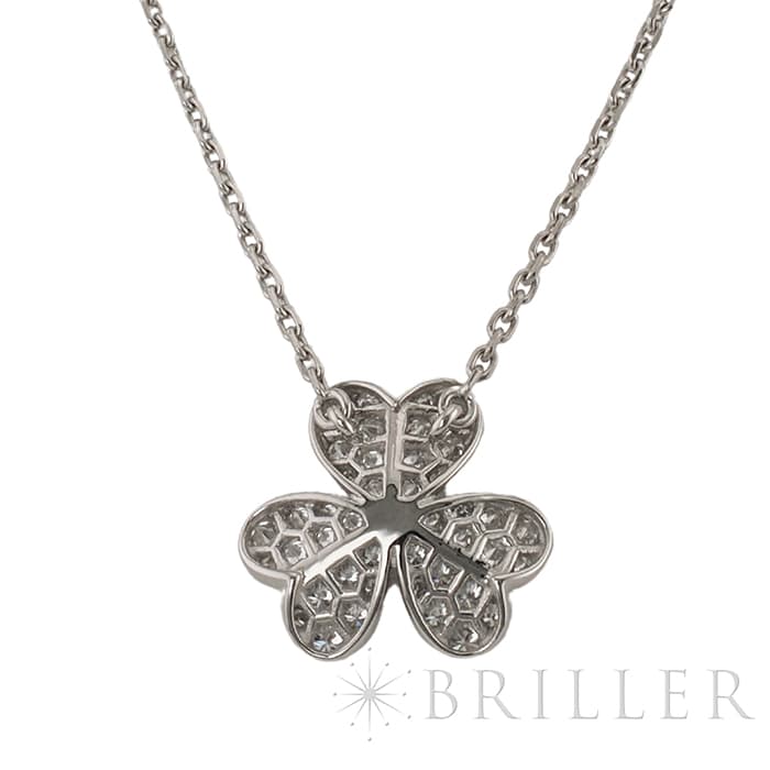 Van Cleef & Arpels ヴァン クリーフ&アーペル フリヴォル ペンダント ネックレス スモールモデル ホワイトゴールド ダイヤモンド VCARD31800 3