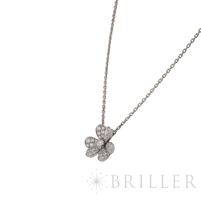 Van Cleef & Arpels ヴァン クリーフ&アーペル フリヴォル ペンダント ネックレス スモールモデル ホワイトゴールド ダイヤモンド VCARD31800 5