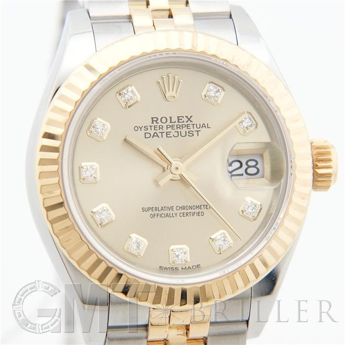 ROLEX ロレックス デイトジャスト 28 279173G シャンパン ジュビリーブレスレット 8