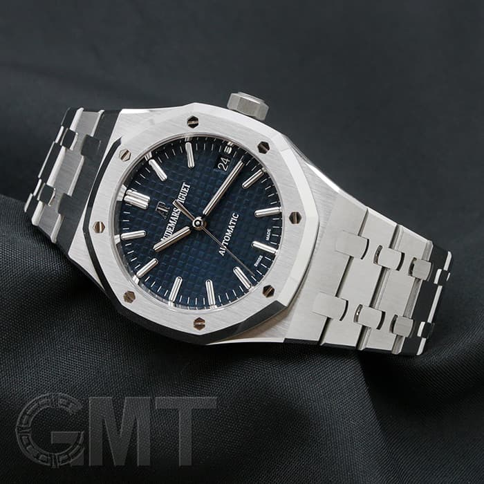 AUDEMARS PIGUET オーデマ・ピゲ ロイヤルオーク オートマティック 15450ST.OO.1256ST.03 37mm ブルー 2