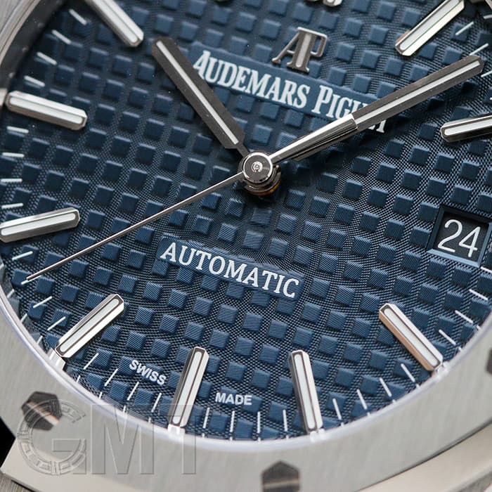 AUDEMARS PIGUET オーデマ・ピゲ ロイヤルオーク オートマティック 15450ST.OO.1256ST.03 37mm ブルー 6