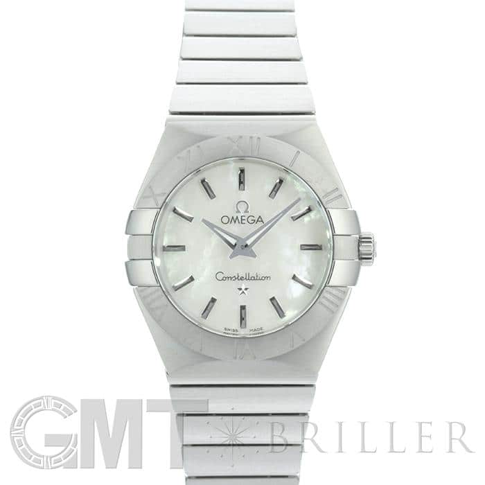 OMEGA オメガ コンステレーション クォーツ 27MM 123.10.27.60.05.001 ホワイトシェル メイン