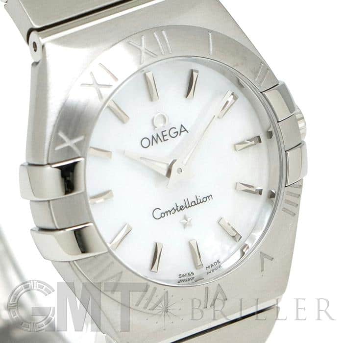 OMEGA オメガ コンステレーション クォーツ 27MM 123.10.27.60.05.001 ホワイトシェル 9