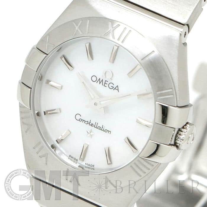 OMEGA オメガ コンステレーション クォーツ 27MM 123.10.27.60.05.001 ホワイトシェル 10