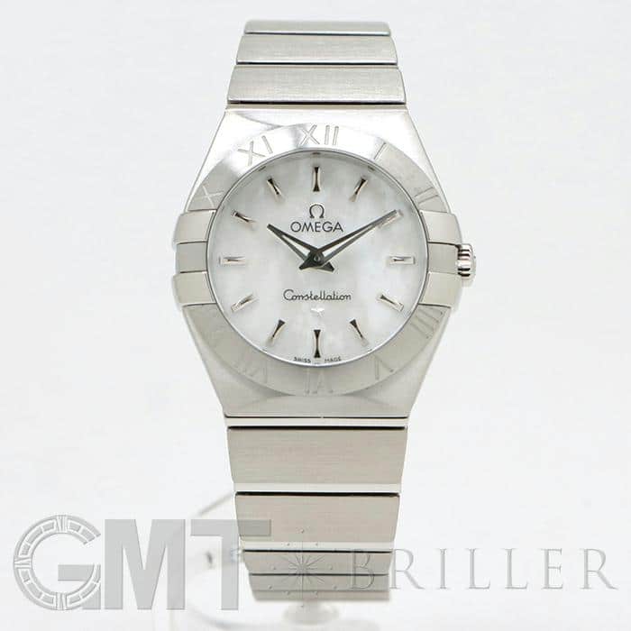 OMEGA オメガ コンステレーション クォーツ 27MM 123.10.27.60.05.001 ホワイトシェル 12