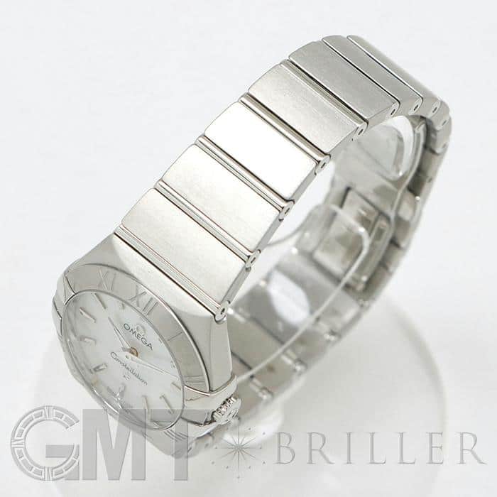 OMEGA オメガ コンステレーション クォーツ 27MM 123.10.27.60.05.001 ホワイトシェル 20