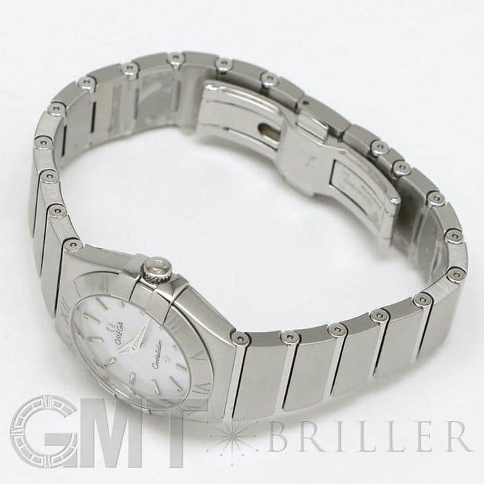 OMEGA オメガ コンステレーション クォーツ 27MM 123.10.27.60.05.001 ホワイトシェル 22